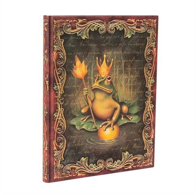 Brothers Grimm, Frog Prince (Fairy Tale Collection) Ultra Lined Hardback Journal (Elastic Band Closure)