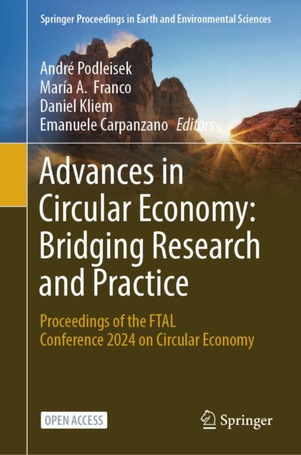 Advances in Circular Economy: Bridging Research and Practice
