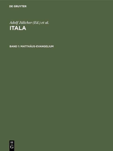 Matthaus-Evangelium