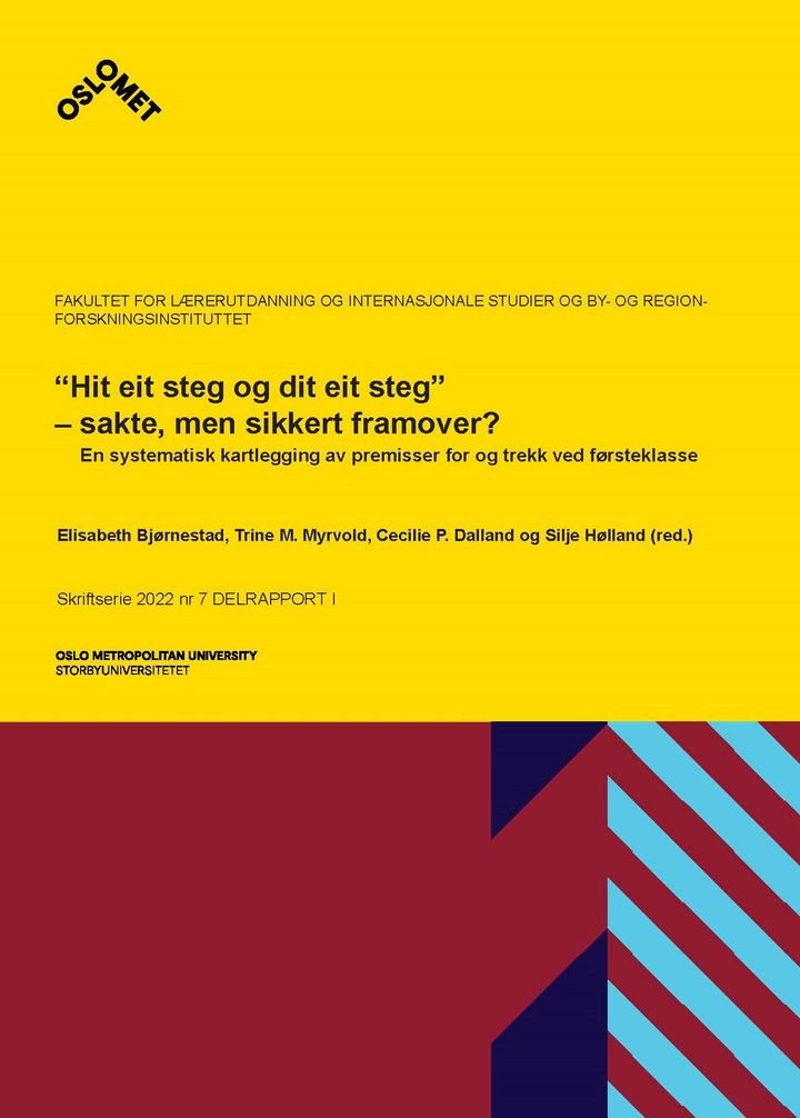 "Hit eit steg og dit eit steg" - sakte, men sikkert framover? - en systematisk kartlegging av premisser for og trekk ved førsteklasse : delrapport I
