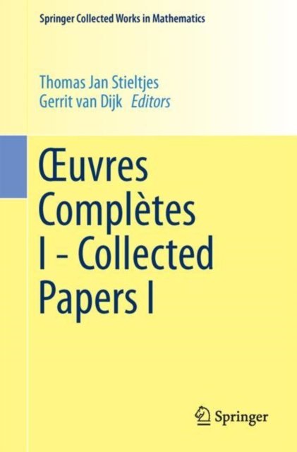Œuvres Completes I - Collected Papers I