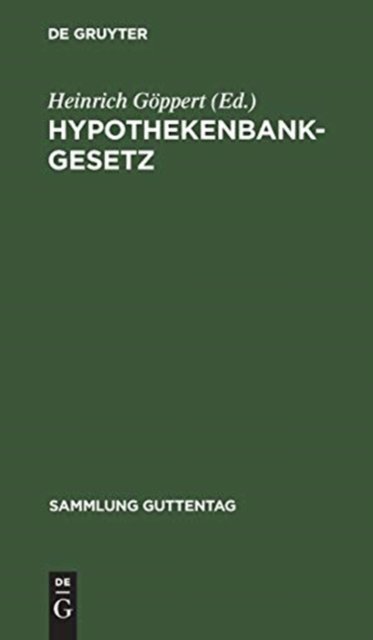 Hypothekenbankgesetz
