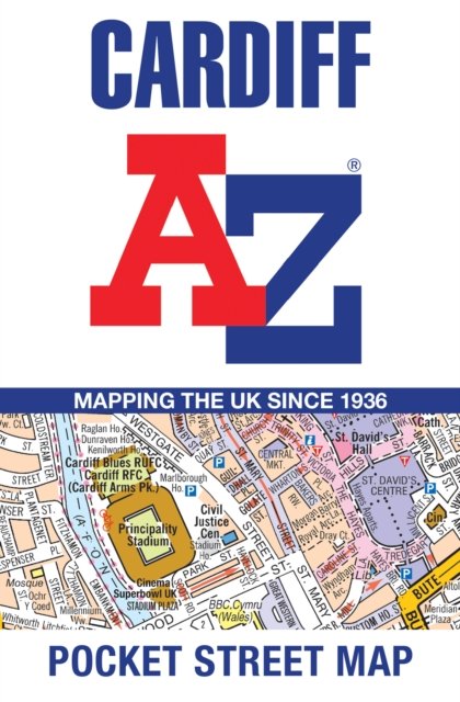 CARDIFF A-Z POCKET STREET MFO