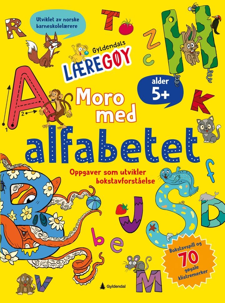 Moro med alfabetet - oppgaver som utvikler bokstavforståelse