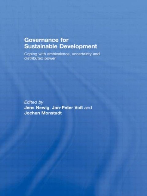 Governance for Sustainable Development