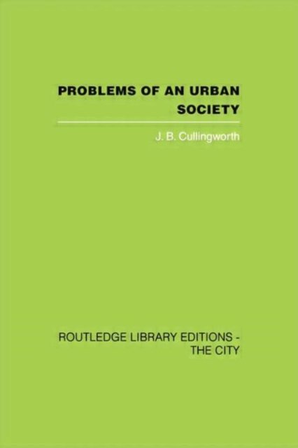 Problems of an Urban Society