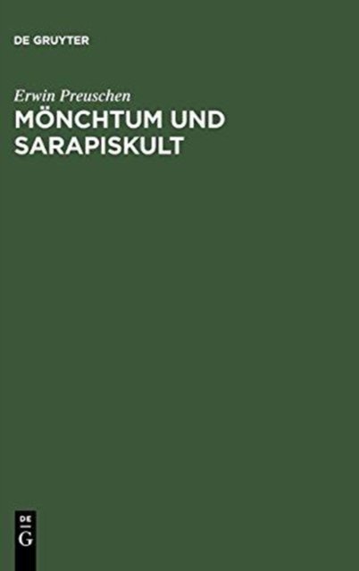 Monchtum und Sarapiskult