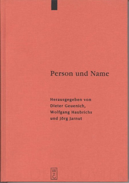 Person und Name