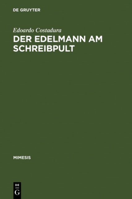 Der Edelmann Am Schreibpult