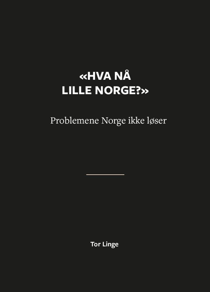 "Hva nå lille Norge" - problemene Norge ikke løser