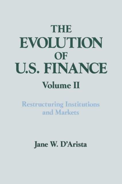 The Evolution of US Finance