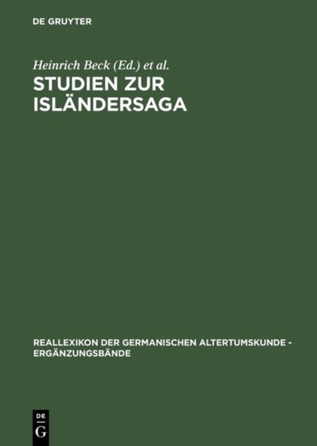 Studien Zur Islandersaga