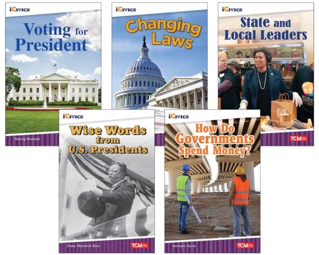 iCivics Grade 4: Leadership & Responsibility 5-Book Set