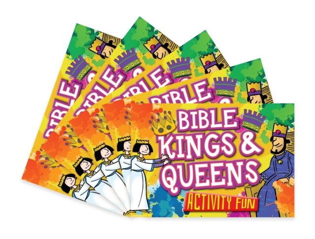Bible Kings & Queens Activity Fun – 5 Pack