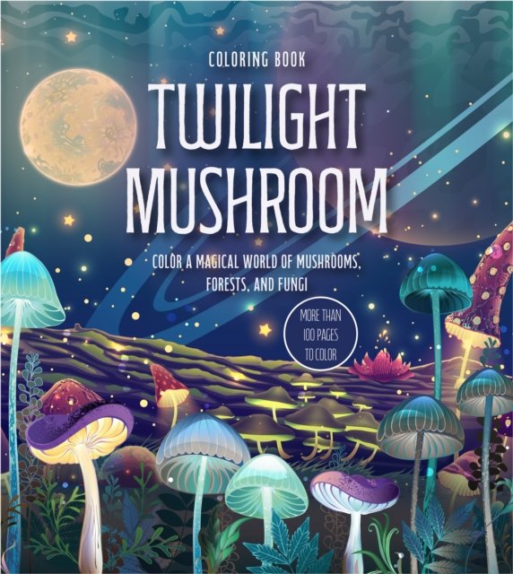 Twilight Mushroom Coloring Book