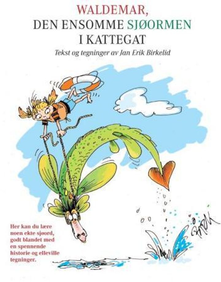 Waldemar, den ensomme sjøormen i Kattegat - en spennende historie med ekte sjøord