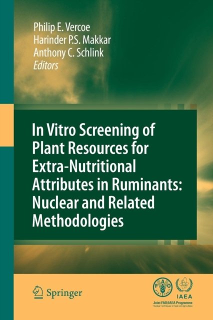 In vitro screening of plant resources for extra-nutritional attributes in ruminants