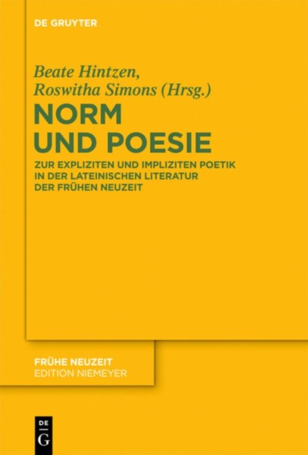 Norm Und Poesie
