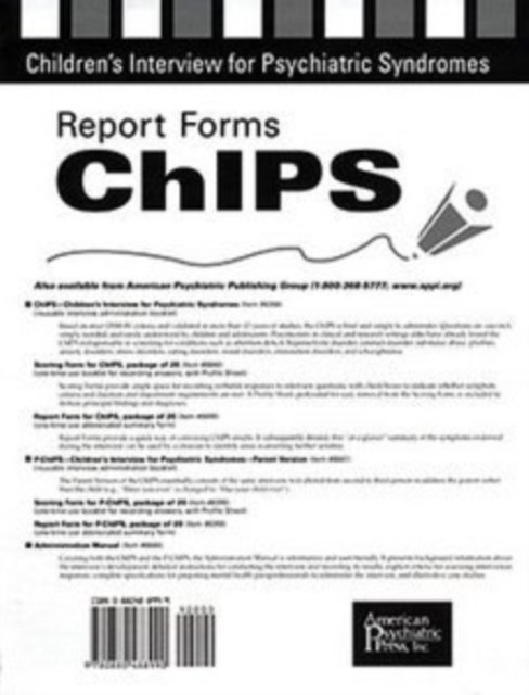 Report Forms for ChIPS