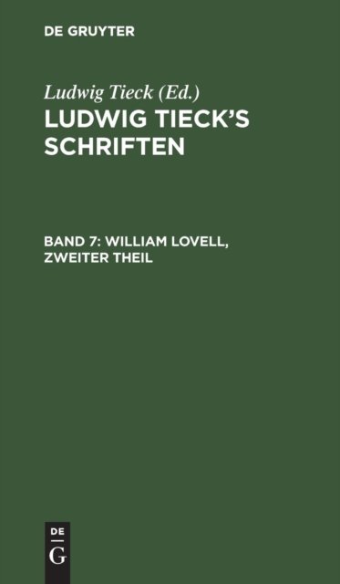 William Lovell, Zweiter Theil