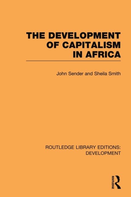 The Development of Capitalism in Africa