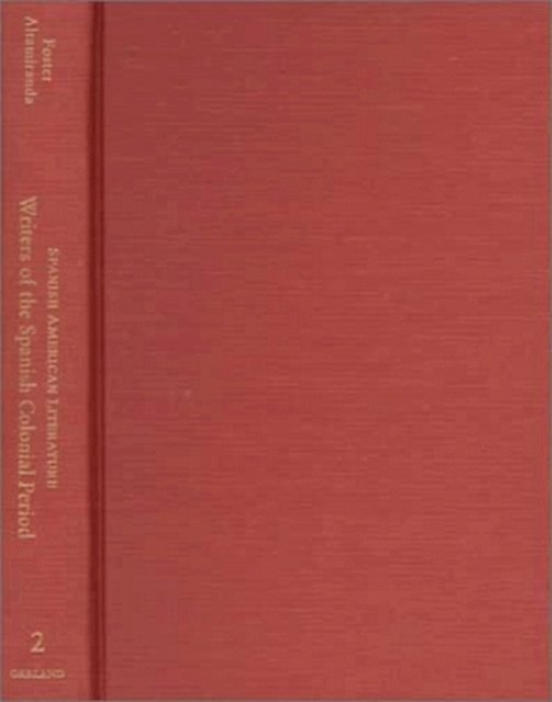 Writers of the Spanish Colonial Period