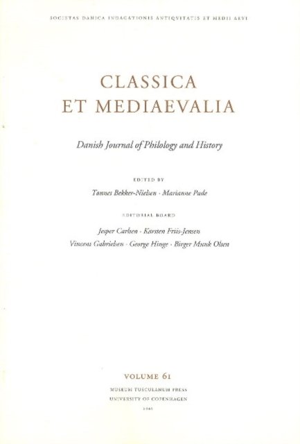 Classica et Mediaevalia