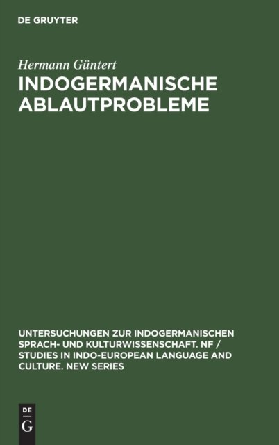 Indogermanische Ablautprobleme