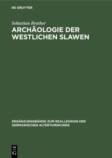 Archaologie der westlichen Slawen