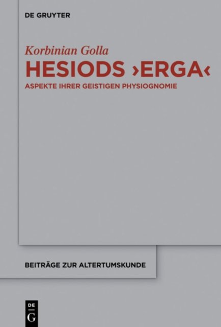 Hesiods >Erga<