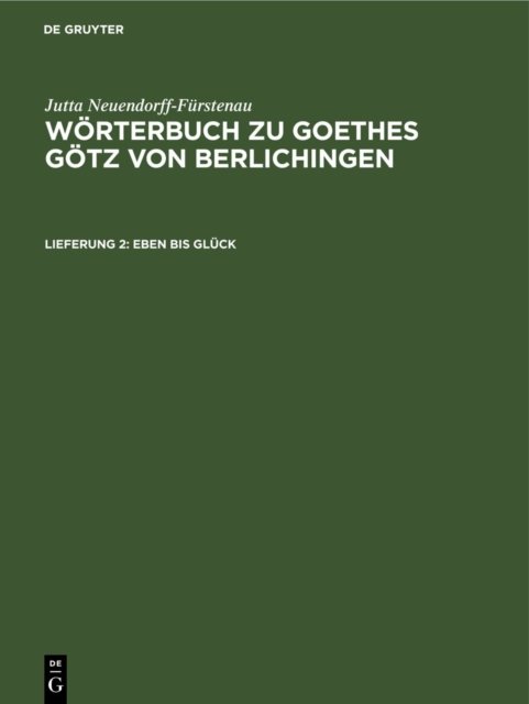 Eben Bis Gluck