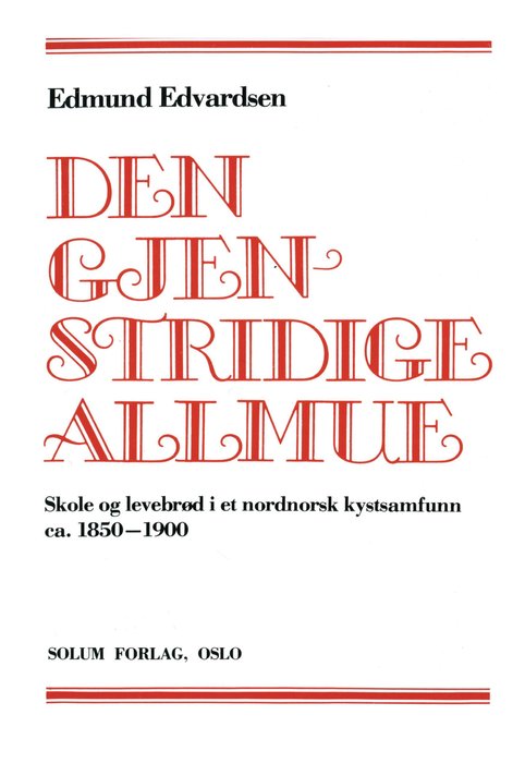 Den gjenstridige allmue