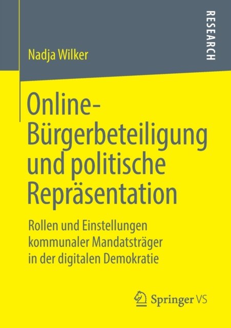 Online-Burgerbeteiligung und politische Reprasentation