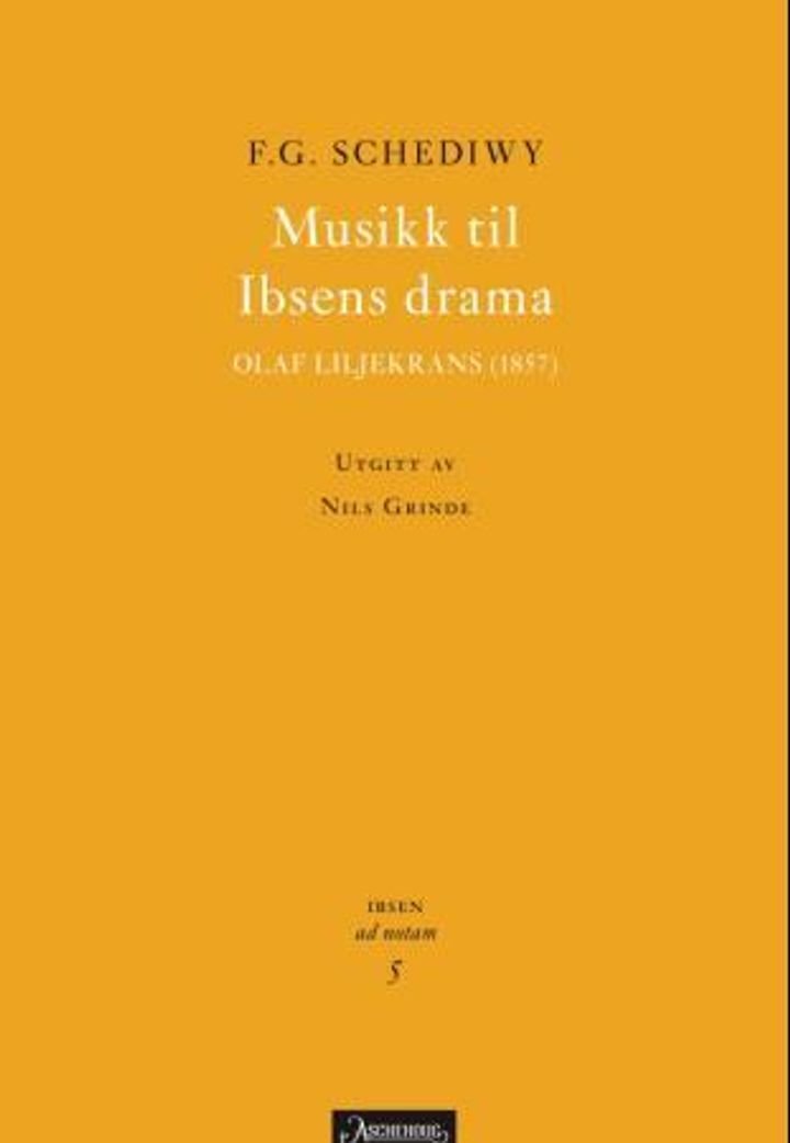 Musikk til Ibsens drama Olaf Liljekrans (1857)