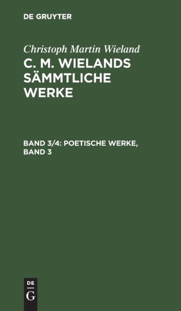 Poetische Werke, Band 3