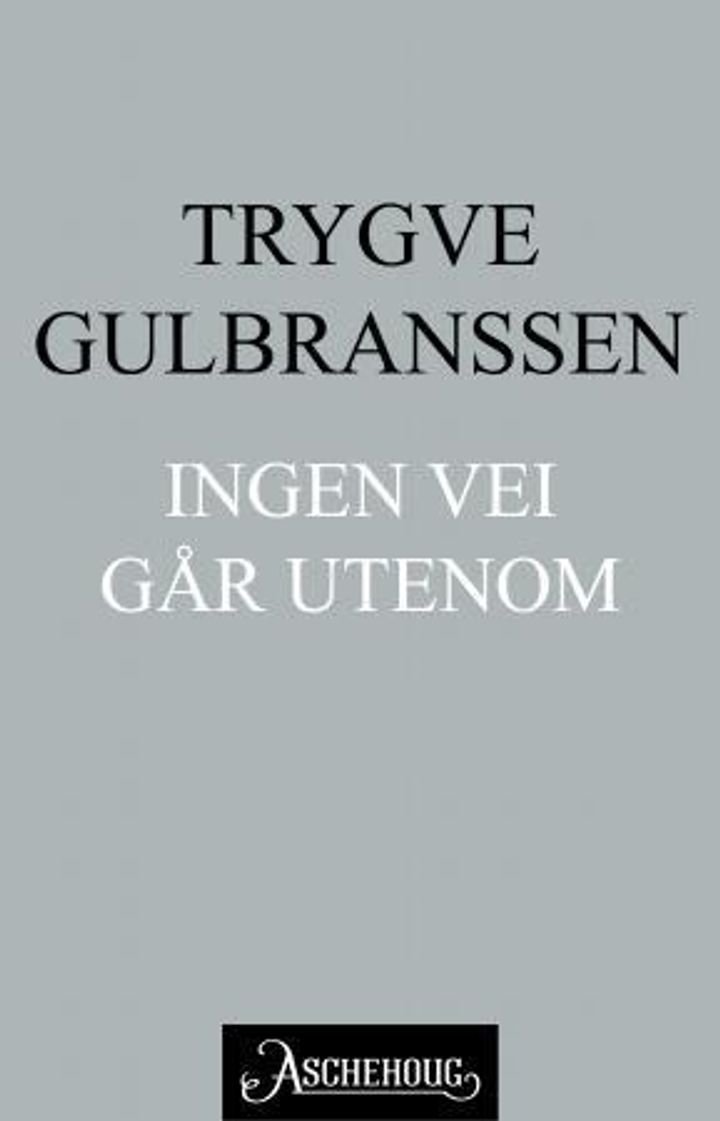 Ingen vei går utenom
