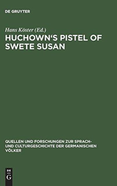 Huchown's Pistel of swete Susan