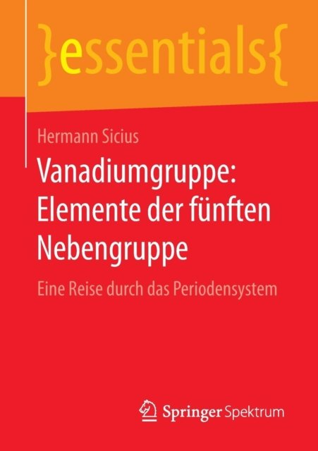 Vanadiumgruppe: Elemente der funften Nebengruppe