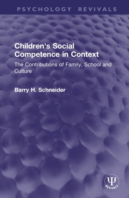 Children's Social Competence in Context
