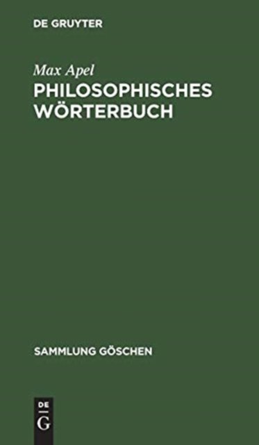 Philosophisches Worterbuch