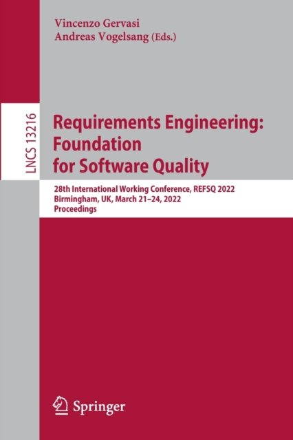 Requirements Engineering