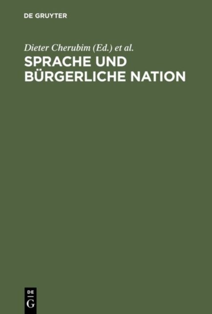 Sprache und burgerliche Nation