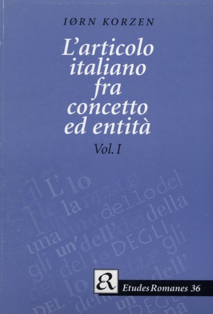 L'articolo italiano fra concetto ed entita
