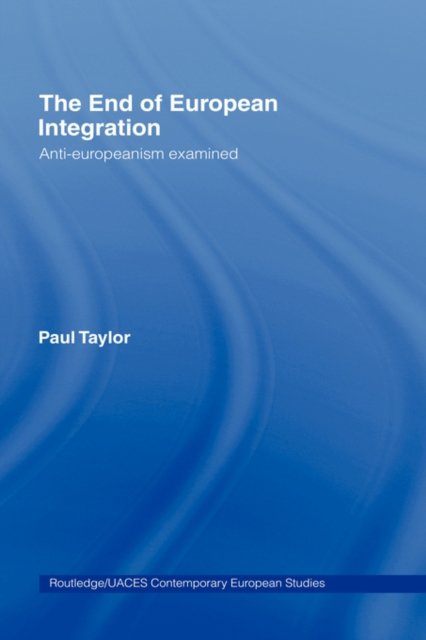 The End of European Integration