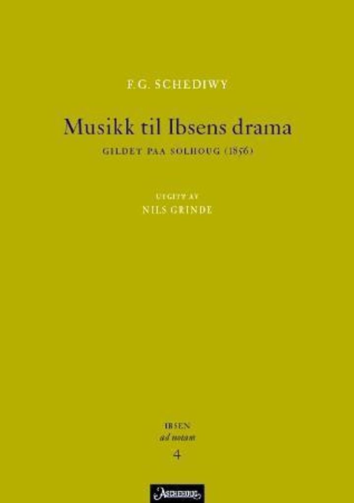 Musikk til Ibsens drama Gildet paa Solhoug (1856)