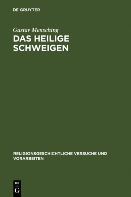 Das heilige Schweigen