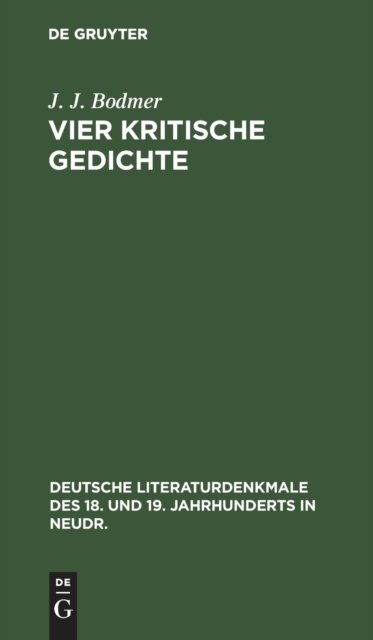 Vier Kritische Gedichte
