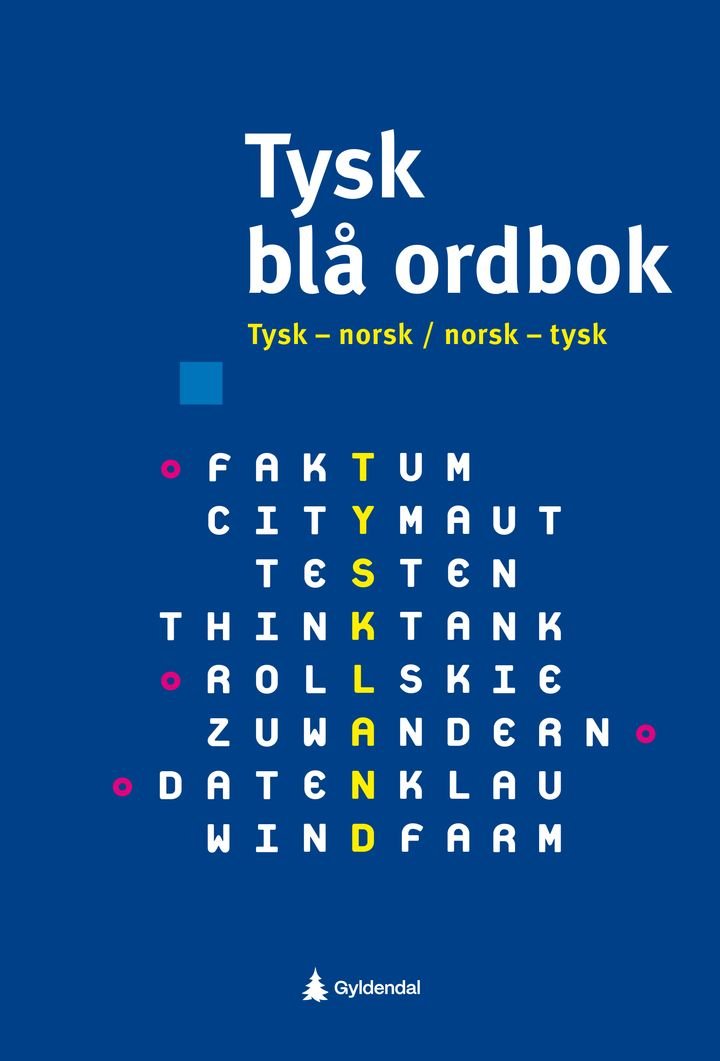 Tysk blå ordbok