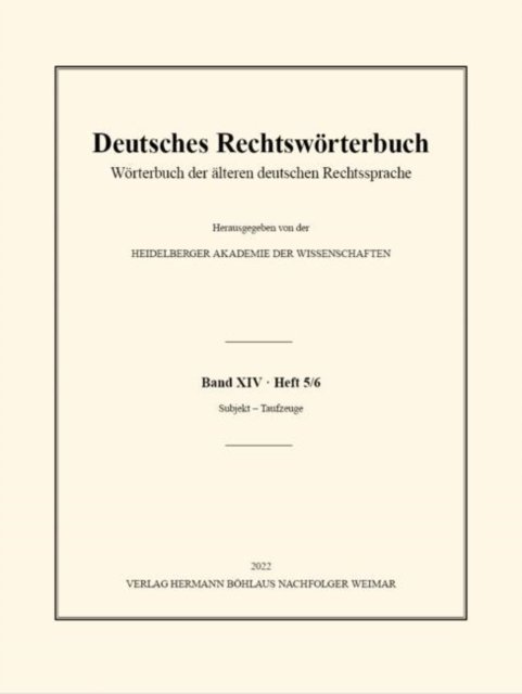 Deutsches Rechtsworterbuch