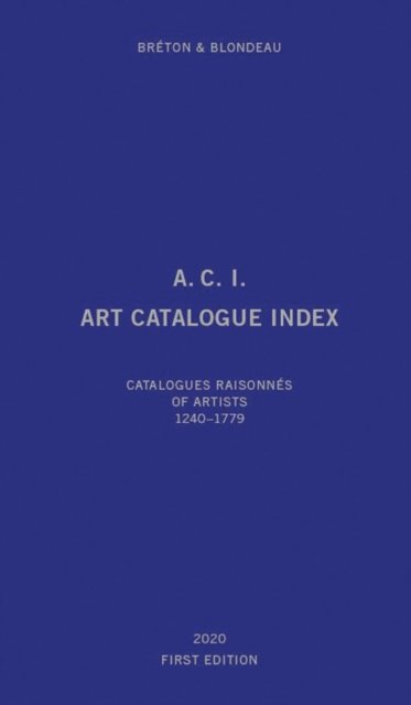 Art Catalogue Index